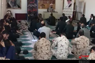 مراسم سوگواری شهادت حضرت علی(ع) در سپاه اسدآباد