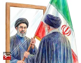 آیت&zwnj;الله سیدمجتبی حسینی خامنه&zwnj;ای (حفظه&zwnj;الله) رهبر جمهوری اسلامی ایران شد