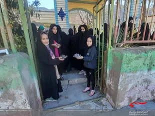عزاداری فاطمی در روستای ارمند