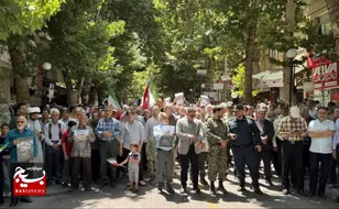 حماسه‌آفرینی طرقبه شاندیزی‌ها در جمعه خشم و نصر+فیلم+عکس