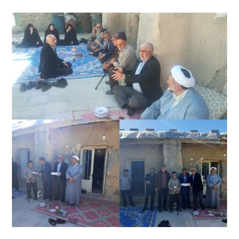 سرکشی از خانواده شهید فاتحی شهرستان شهربابک