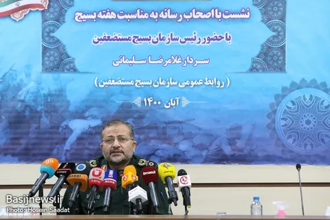 نشست خبری سردار سلیمانی برگزار شد