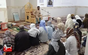 برگزاری نشست بصیرتی حوزه مقاومت خاتم تفتان