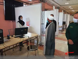 تجلیل مسئولان سپاه تبریز از کادر پزشکی مستقر در فرهنگسرای الغدیر