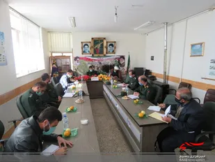 نشست تعاملی فرماندهان نواحی غرب استان با نماینده مجلس