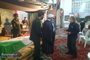 تجلیل از ایثارگران بخش مرکزی ملایر