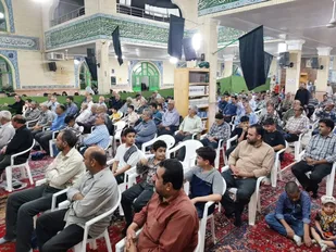 نشست جهاد تبیین و بزرگداشت قیام ۱۵ خرداد در مسجد علی بن موسی الرضا(ع) پیشوا&nbsp;