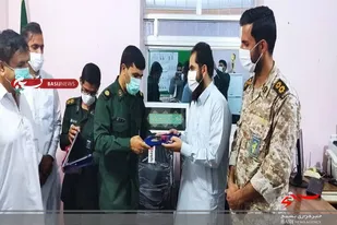تقدیر فرمانده سپاه قصرقند از رئیس و کادر درمانی مرکز بهداشت
