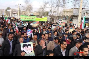 اعلام انزجار مردم غیور لردگان از فتنه گران