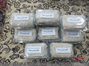توزیع ۱۰۰ بسته افطاری ساده در محله کریم اهل بیت