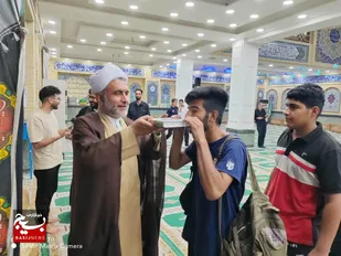 مراسم آئین بدرقه بسیجیان به سالگرد ارتحال امام خمینی (ره)