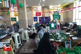 برگزاری جشن میلاد امام حسن(ع) در روستای ابروی همدان