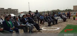 به زمین خوردن کلنگ ساخت مدرسه در شهرگلسار شهرستان ساوجبلاغ برای دانش آموزان امیدآفرین شد