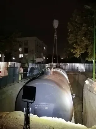 بهره برداری از چهارمین مخزن اضطراری آب شرب در بوستان ۲۲ بهمن خانی آباد