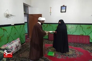 سرکشی و دلجویی از خانواده شهید احمد ریگی در میرجاوه