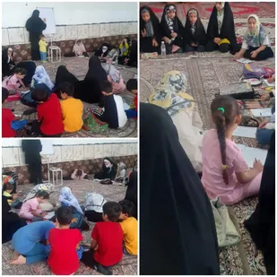 اقدامات پایگاههای مقاومت بسیج جامعه زنان شهرستان مهران