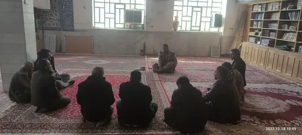 کلاس دشمن شناسی برای بسیجیان گردان ۱۱۳ امام حسین (علیه السلام) برگزار شد.