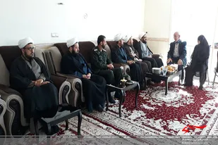 دیدار امام جمعه همدان با خانواده شهیدان &laquo;داغی&raquo; در کبودراهنگ