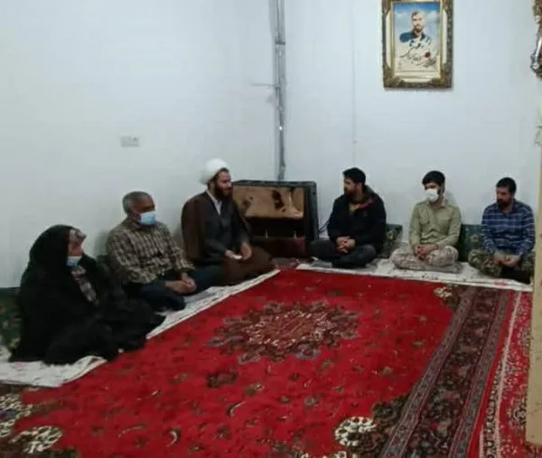 به همت گردان 106 امام (حسین علیه السلام) دیدار از خانواده شهید داود میرزایی انجام شد