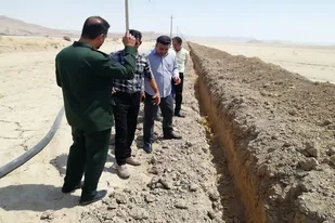 جهاد آبرسانی بسیج سازندگی سپاه در شهرستان زرین&zwnj;دشت با اعتبار ۴۰ میلیارد تومانی آغاز شد