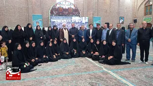 برگزاری آیین اربعین شهدای دانش آموز جنگ ۱۲ روزه تبریز