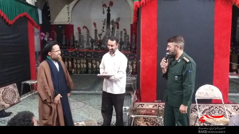 فرمانده ناحیه مقاومت بسیج کاشان ، فرمانده پایگاه شد!