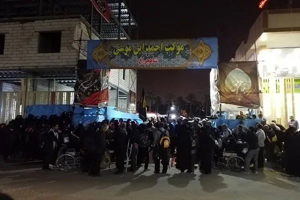 برپایی موکب احمدبن موسی (ع) در کربلا