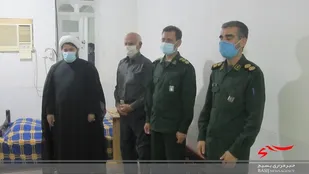 دیدار با خانواده معظم شهیدان در شهرستان دشتی