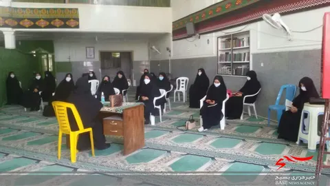 برگزاری مراسم عزای حسینی در پایگاه معصومیه 14 حوزه کوثر 3 اراک+ تصاویر