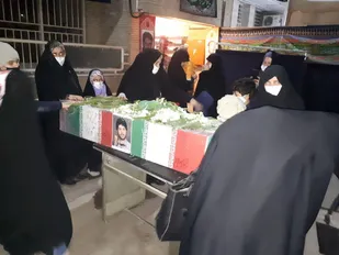 برگزاری مراسم شهادت حضرت زهرا سلام الله علیها و شور عزای فاطمی به همراه استقبال از شهید تازه تفحص شده در جمع رزمندگان گردان ۱۰۳ امام حسین علیه السلام