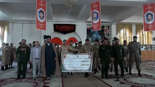 برگزاری اردوی سیاحتی زیارتی سربازان وظیفه سپاه فتح در یاسوج