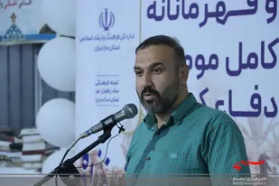 پذیرایی از ۴ هزار و ۵۰۰ مازندرانی در اردوگاه شهید جعفرزاده /۶۰ خادم میزبان زائرین شهدا