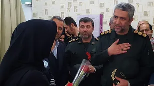 دیدار و قدردانی مسئولین سپاه قدس گیلان از پرستاران بیمارستان پورسینای رشت