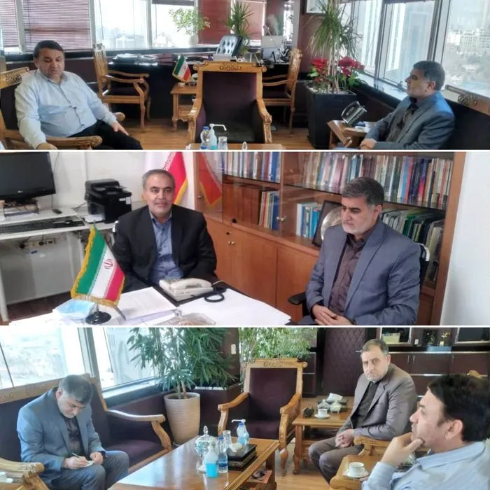 دیدارهای فرمانده سپاه امیرالمؤمنین(ع) در مرکز با مدیرعامل بانک سپه و رئیس امور استانها و مناطق برنامه و بودجه کشور