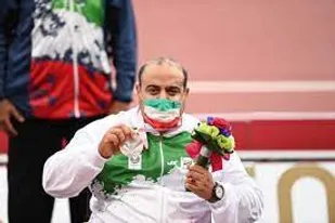 تجلیل از علیرضا مختاری همامی صاحب مدال نقره درپرتاب وزنه در بازی های پاراالمپیک توکیو  2021