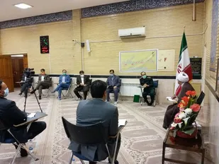 جمعی از مهندسین بسیجی صنعت و معدن استان با نماینده ولی فقیه در استان دیدار کردند
