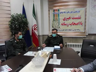 برنامه گسترده هفته بسیج در سپاه ناحیه حضرت روح الله(ره) با محوریت فضای مجازی