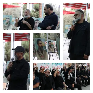هنرمندان بسیجی یاد شهدای مقاومت را گرامی داشتنند