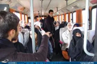 اعزام خانواده شهدای شهرستان لردگان به مشهدالرضا