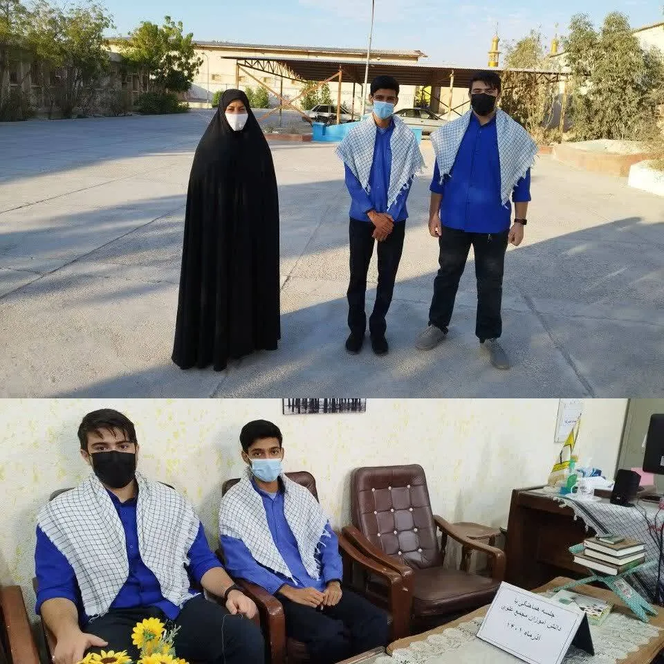 اعزام دانش آموز نخبه بسیجی بندرخمیر به مجمع عالی بسیج دانش آموزی سراسر کشور