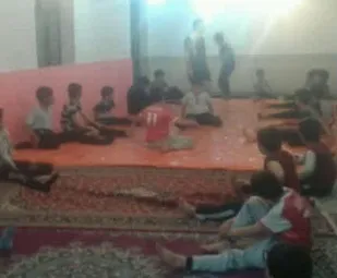 حلقه ورزشی کشتی روستای دو شخراط  برگزار شد