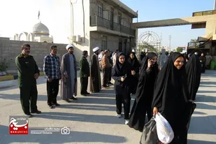 اعزام کاروان دختران دانش آموز کنگانی به راهیان نور