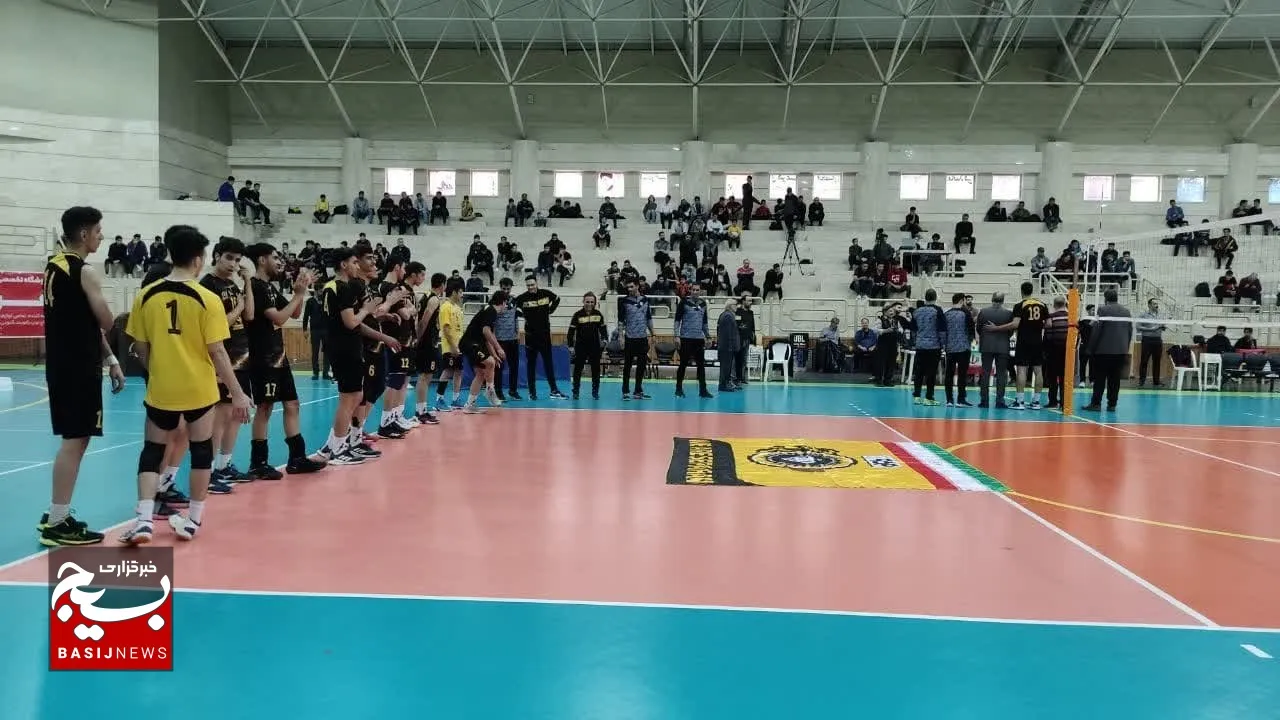 سپاهان اصفهان فاتح لیگ دسته اول والیبال جوانان کشور