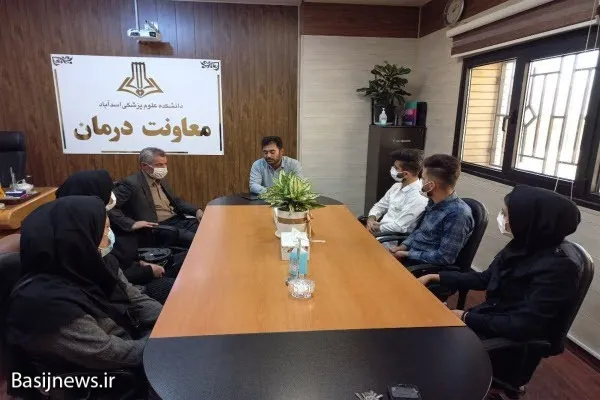تقدیر از دانشجویان اهل تسنن دانشکده علوم پزشکی اسدآباد