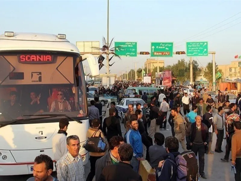 تردد بیش از یک میلیون و 394 هزار مسافر از مرز مهران