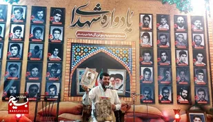 روایت دختر شهید مدافع حرم که پدر را بغل نکرد/یاد دختر سه ساله امام حسین(ع) تداعی شد + فیلم
