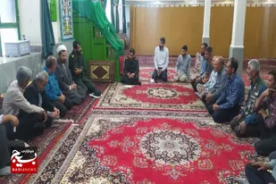 بازدید مسئولین سپاه انصارالحسین (ع) از پایگاه فجر و شهید صالحی قهاوند