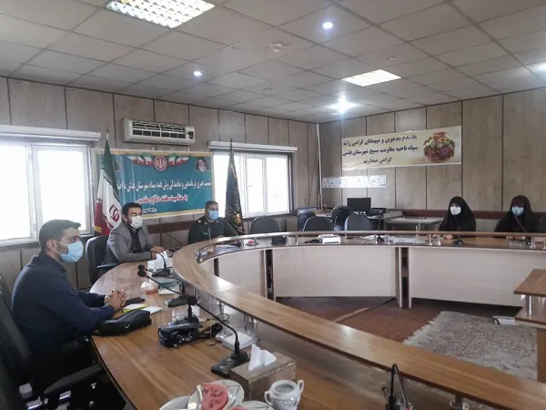 گرامیداشت  هفته دفاع مقدس در سپاه شهرستان قدس