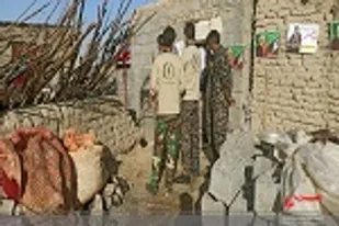 فعالیت های گروههای جهادی شهرستان هیرمند در دهه مبارک فجر