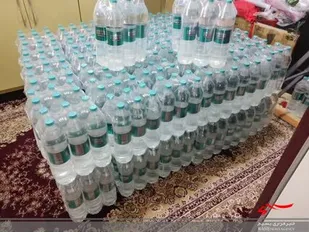 توزیع آب معدنی در غرب شهرکرد